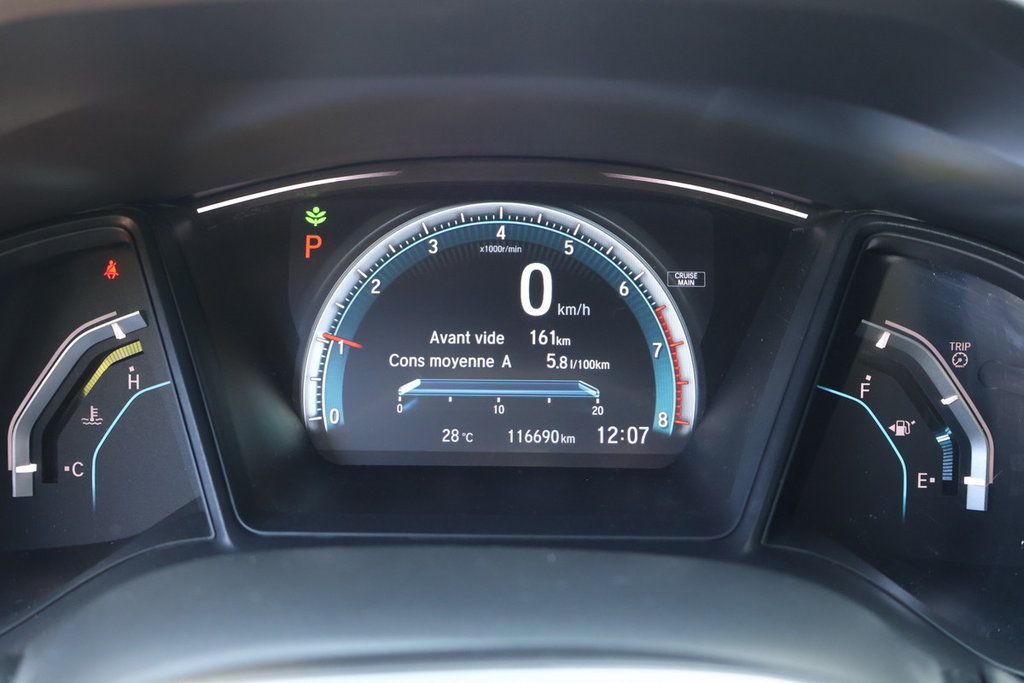 Honda Civic Hatchback LX, Caméra, Bluetooth, Jamais accidenté 2018 à Mascouche, Québec - 18 - w1024h768px