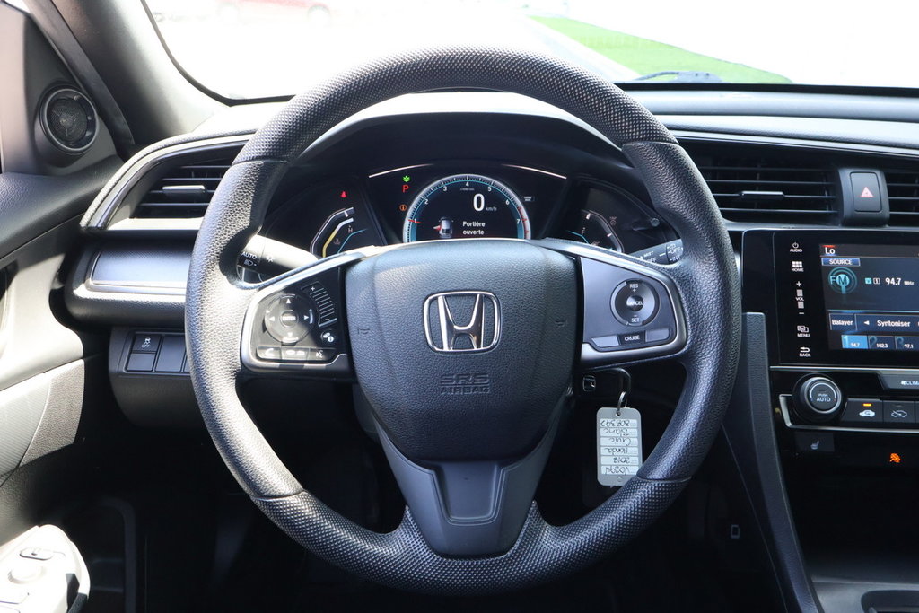 Honda Civic Hatchback LX, Caméra, Bluetooth, Jamais accidenté 2018 à Mascouche, Québec - 14 - w1024h768px