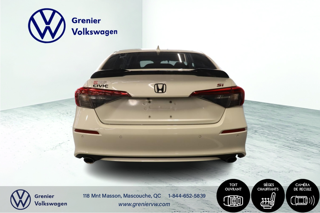 2022 Honda CIVIC Si Si,1 seul proprietaire in Mascouche, Quebec - 5 - w1024h768px
