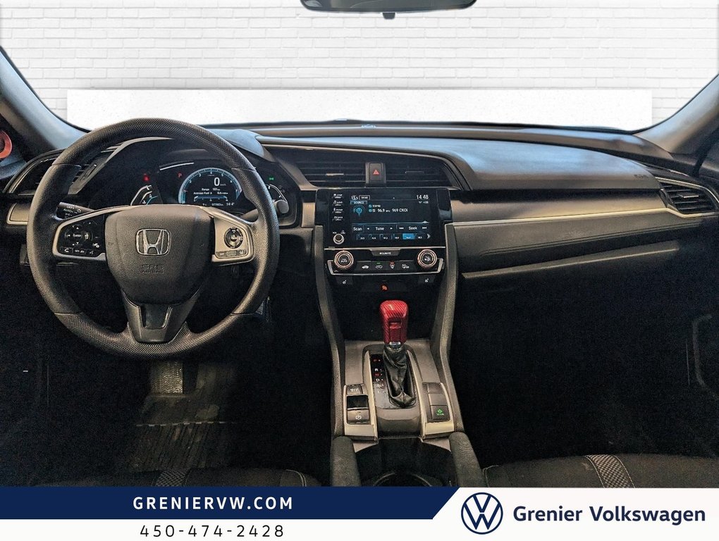 Honda Civic LX, Avertissement sortie de voie, Carplay 2019 à Mascouche, Québec - 12 - w1024h768px