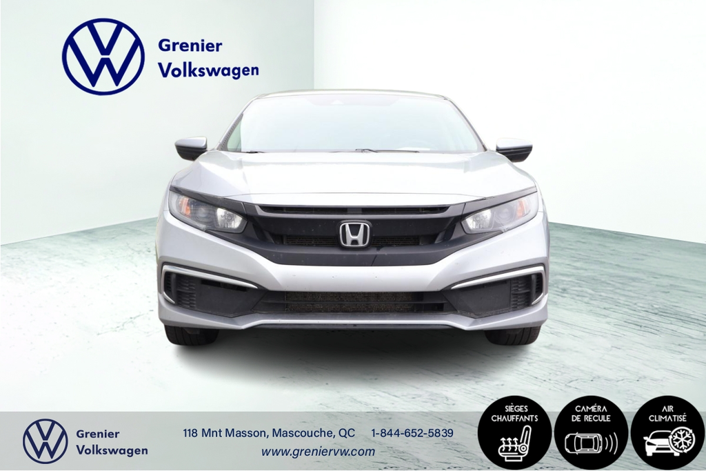 Honda Civic LX, Caméra, Bluetooth, Banc chauffants 2021 à Terrebonne, Québec - 2 - w1024h768px