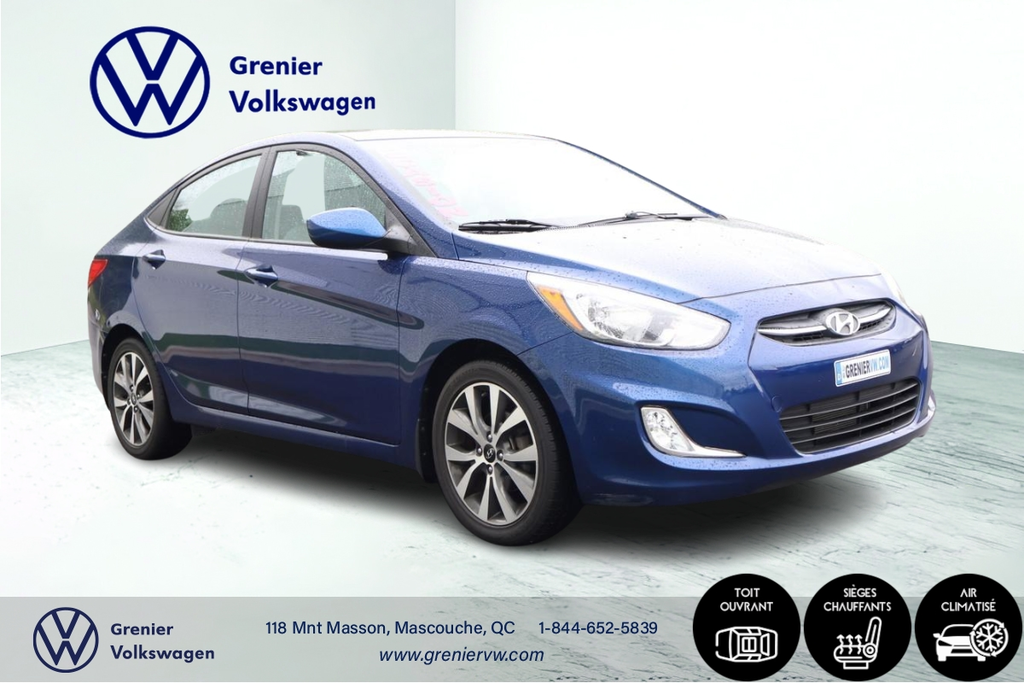 Hyundai Accent SE, Bas Kilo, Toit, Mags 2017 à Mascouche, Québec - 3 - w1024h768px