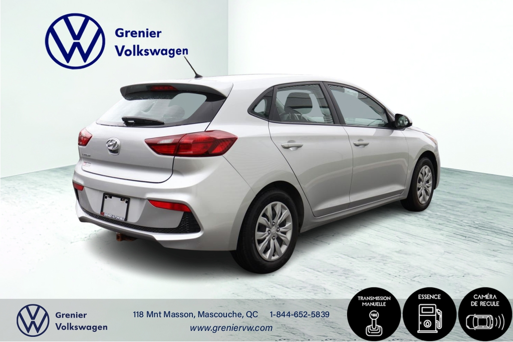 Hyundai Accent Essential, 1 Proprio, Jamais accidenté, Bas kilo 2019 à Mascouche, Québec - 5 - w1024h768px