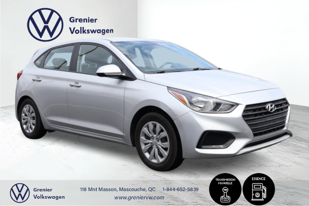 Hyundai Accent Essential, 1 Proprio, Jamais accidenté, Bas kilo 2019 à Terrebonne, Québec - 3 - w1024h768px