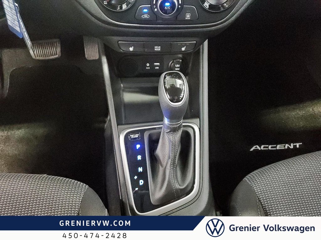 2019 Hyundai Accent Preferred, 5800km, AC, Banc chauffants in Terrebonne, Quebec - 14 - w1024h768px