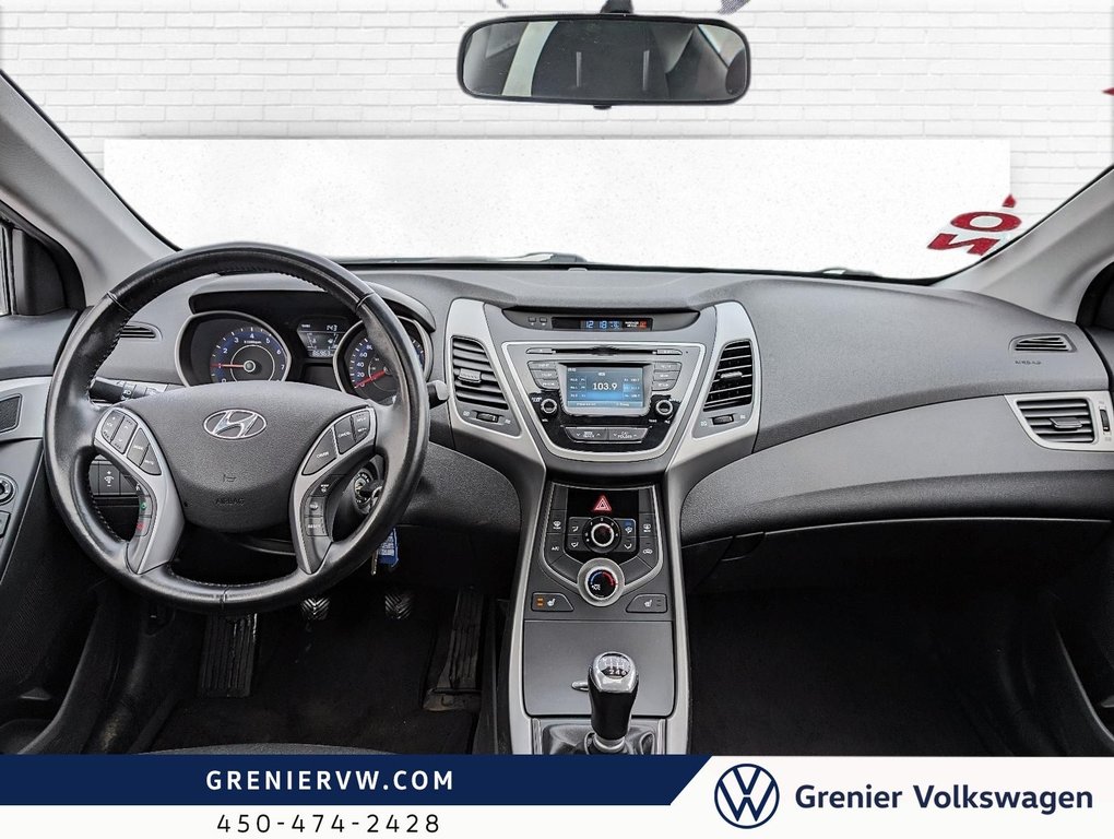 2015 Hyundai Elantra GLS, Toit, Bluetooth, Pneus hiver inclus in Terrebonne, Quebec - 12 - w1024h768px