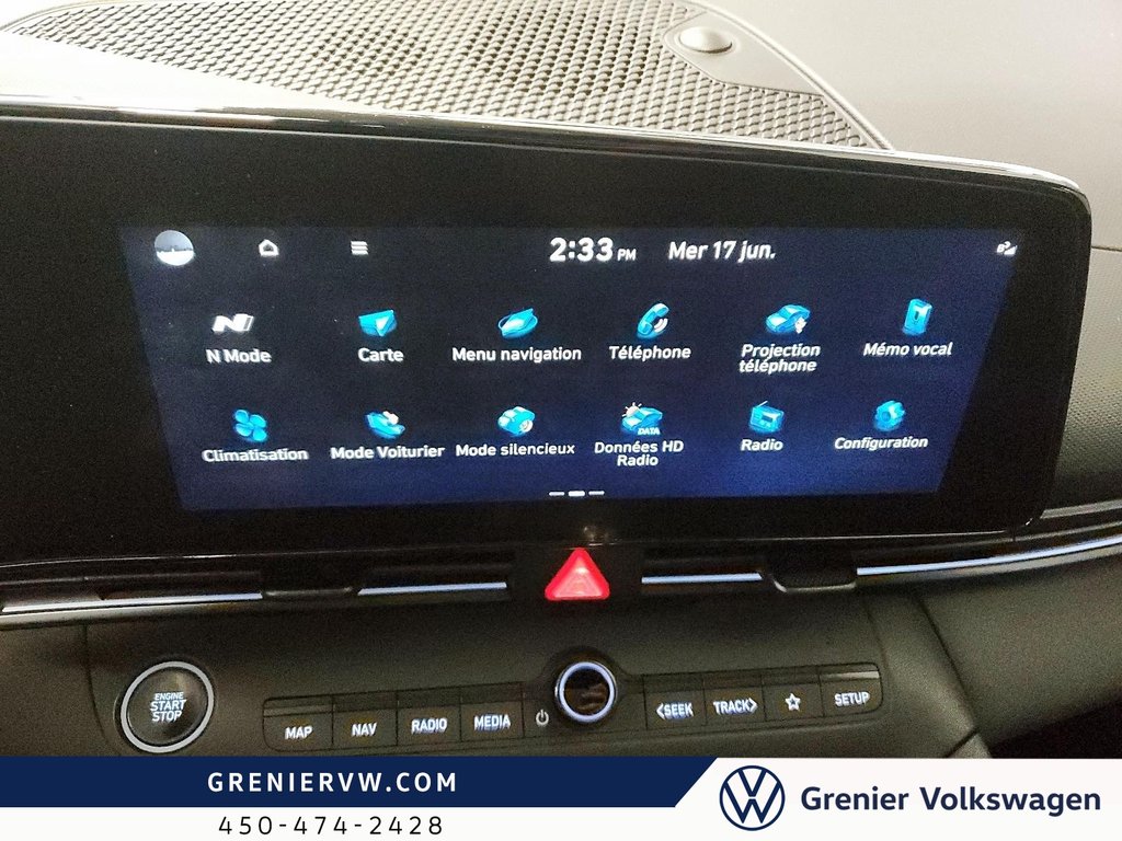 2024 Hyundai Elantra 276HP, Carplay, Toit, Jantes 19po in Terrebonne, Quebec - 17 - w1024h768px