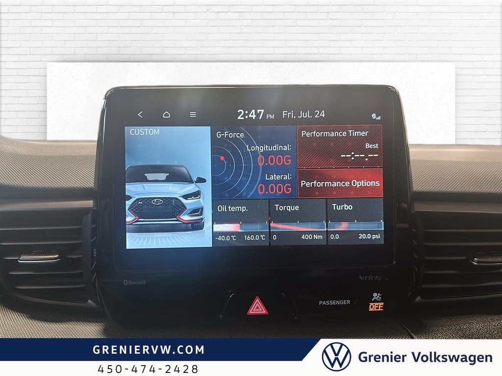2022 Hyundai Veloster N 275hp, Turbo, Carplay, Jantes 19po in Terrebonne, Quebec - 20 - w1024h768px