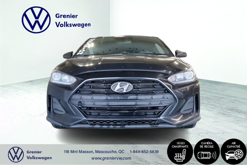 2019 Hyundai Veloster GL, Caméra, Bluetooth, Banc chauffants in Terrebonne, Quebec - 2 - w1024h768px