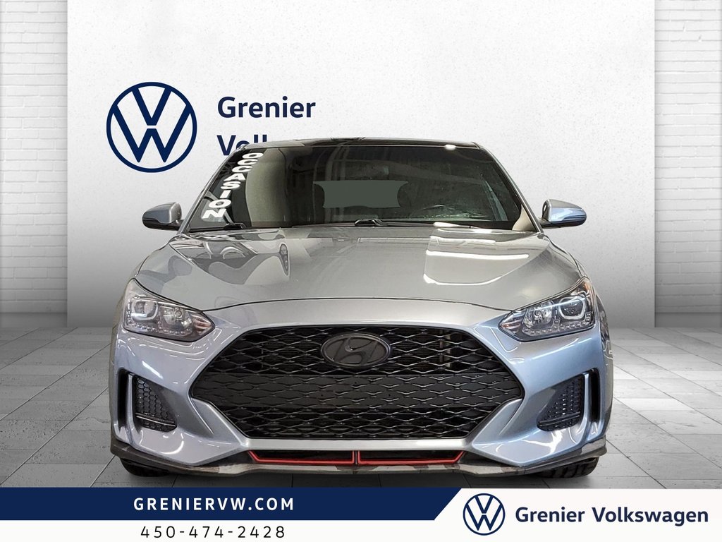 2019 Hyundai Veloster Turbo, Cuir, Toit, Caméra in Terrebonne, Quebec - 2 - w1024h768px