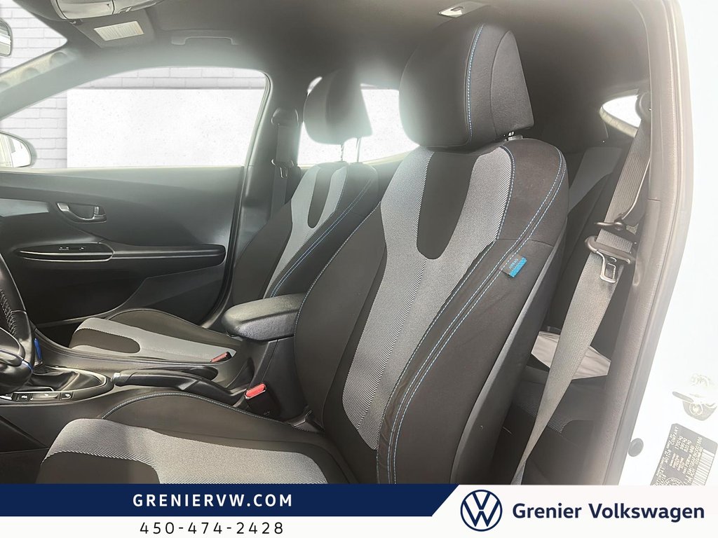 2019 Hyundai Veloster GL, Carplay, Caméra, Banc chauffants in Terrebonne, Quebec - 11 - w1024h768px