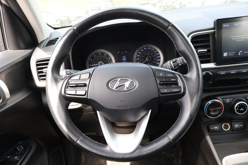 Hyundai Venue Preferred,Toit ouvrant,Volant et sieges chauffants 2022 à Mascouche, Québec - 15 - w1024h768px