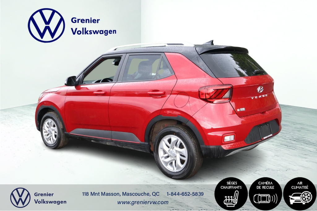 Hyundai Venue Preferred, Bas kilo, Caméra, Carplay, Démarreur 2022 à Mascouche, Québec - 5 - w1024h768px