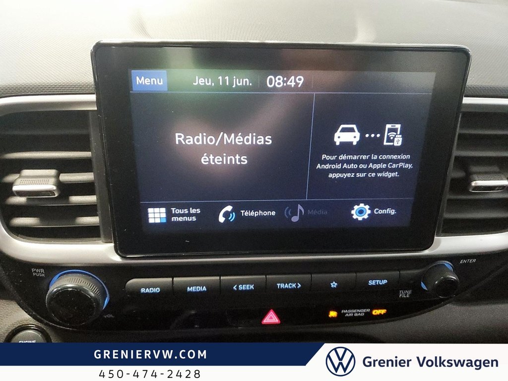 2022 Hyundai VENUE Preferred, Carplay, Démarreur, Caméra in Terrebonne, Quebec - 15 - w1024h768px
