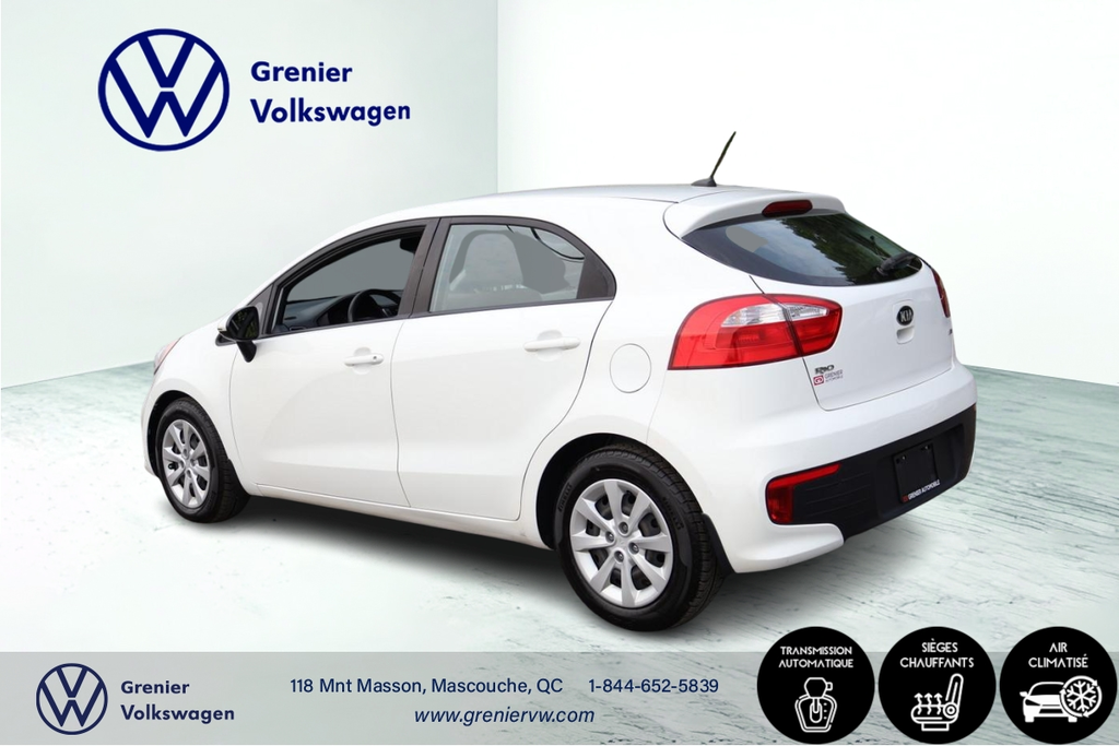 Kia Rio LX, Bluetooth, Banc chauffants, Air climatisé 2017 à Mascouche, Québec - 3 - w1024h768px
