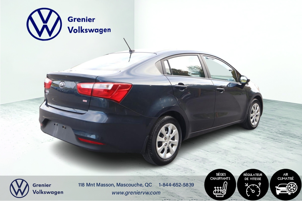 Kia Rio Lx, A/C, Bas kilo, Démarreur a dist 2017 à Mascouche, Québec - 7 - w1024h768px