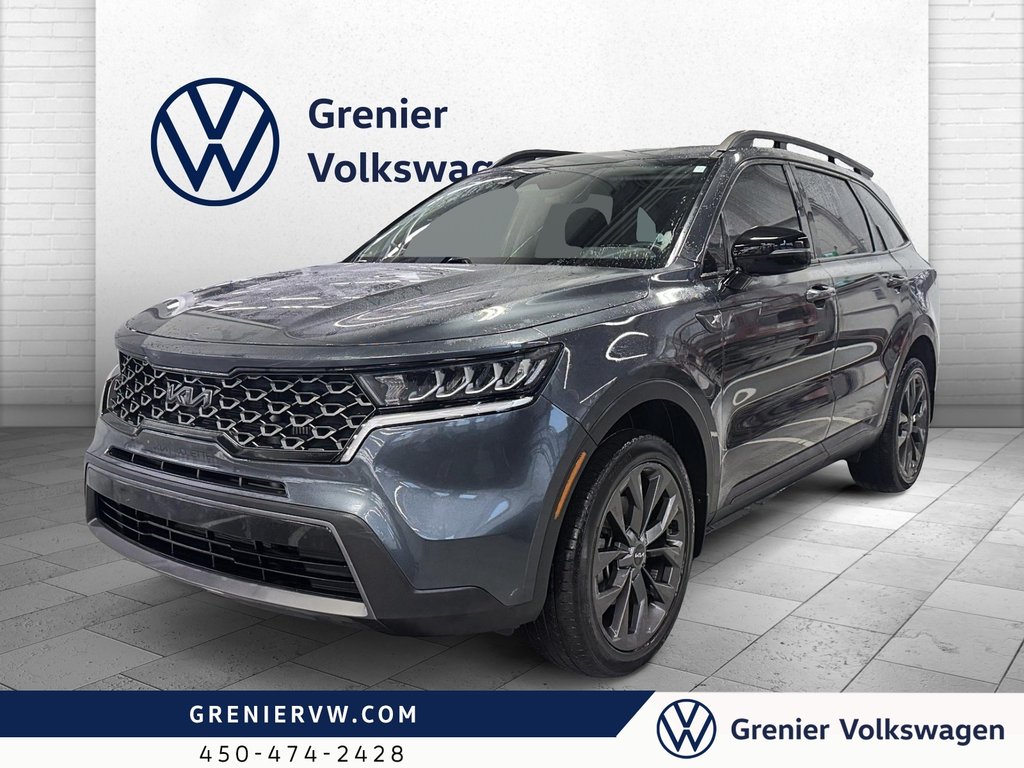 Kia Sorento X-Line, AWD, Cuir, Carplay, Sieg Chauffant 2023 à Terrebonne, Québec - 1 - w1024h768px