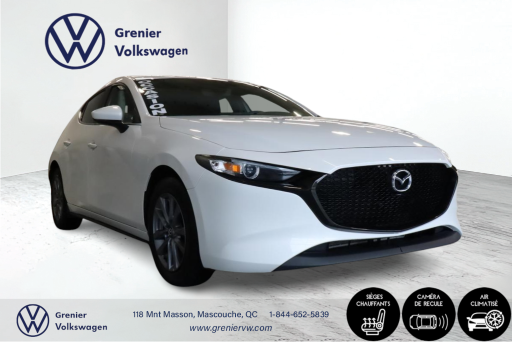 2021 Mazda 3 Sport GX,Jamais accidente,1 seul proprietaire in Mascouche, Quebec - 3 - w1024h768px