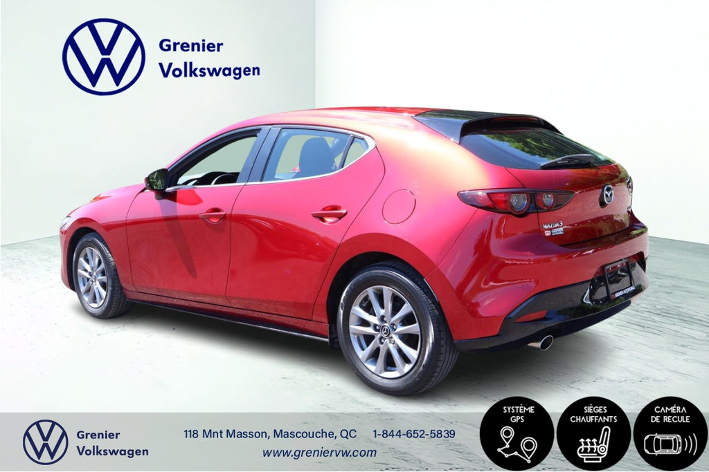 2020 Mazda 3 GX Sport, Caméra, Bluetooth, 8 Pneus in Mascouche, Quebec - 5 - w1024h768px
