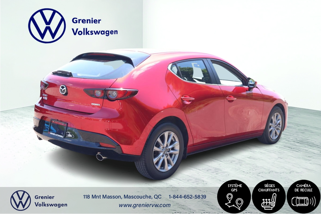 2020 Mazda 3 GX Sport, Caméra, Bluetooth, 8 Pneus in Mascouche, Quebec - 8 - w1024h768px