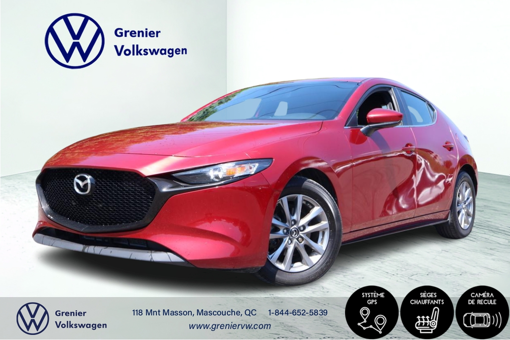2020 Mazda 3 GX Sport, Caméra, Bluetooth, 8 Pneus in Mascouche, Quebec - 3 - w1024h768px
