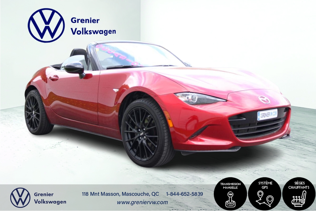 Mazda MX 5 50th, Jantes BBS, Audio bose, Banc chauffants 2018 à Terrebonne, Québec - 3 - w1024h768px