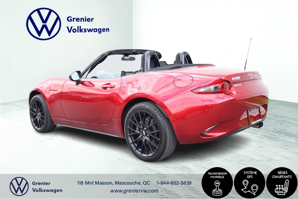 Mazda MX 5 50th, Jantes BBS, Audio bose, Banc chauffants 2018 à Terrebonne, Québec - 7 - w1024h768px