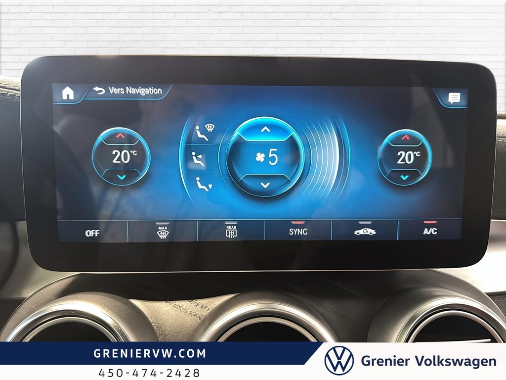 2021 Mercedes GLC 43 AMG GLC 43, Cuir Rouge, Toit, Carplay, 4Matic in Terrebonne, Quebec - 18 - w1024h768px