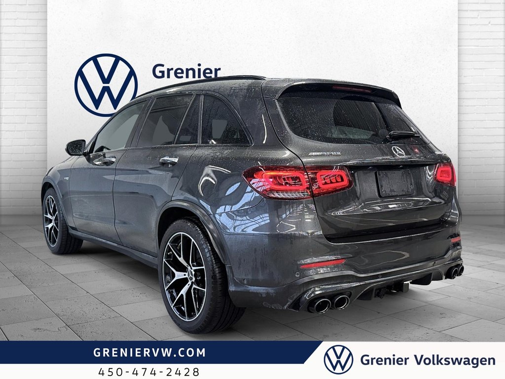 2021 Mercedes GLC 43 AMG GLC 43, Cuir Rouge, Toit, Carplay, 4Matic in Terrebonne, Quebec - 4 - w1024h768px