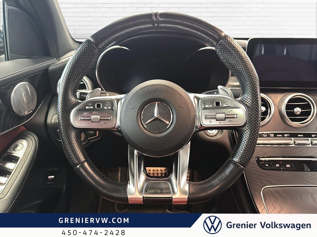 2021 Mercedes GLC 43 AMG GLC 43, Cuir Rouge, Toit, Carplay, 4Matic in Terrebonne, Quebec - 10 - w1024h768px
