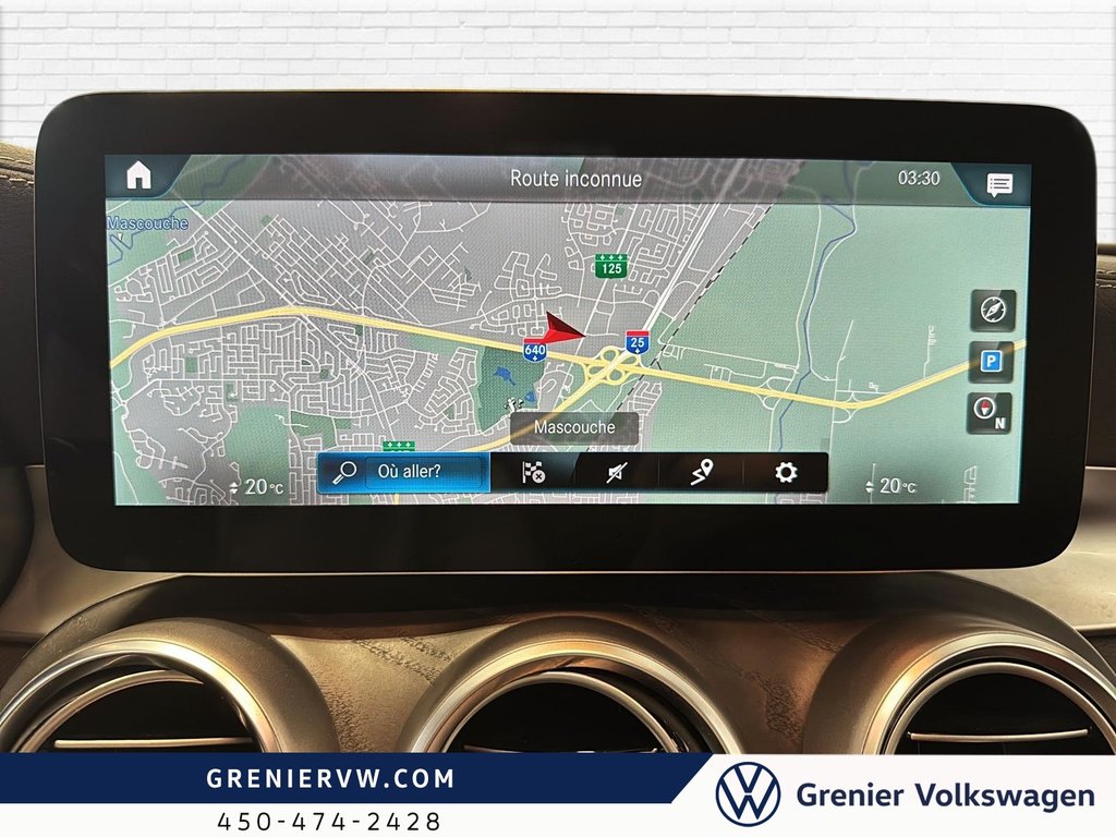 2021 Mercedes GLC 43 AMG GLC 43, Cuir Rouge, Toit, Carplay, 4Matic in Terrebonne, Quebec - 17 - w1024h768px