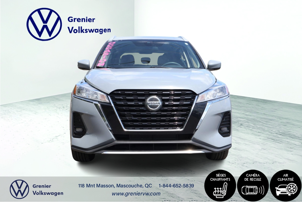 2021 Nissan Kicks SV, Caméra, Bluetooth, Banc chauffants in Mascouche, Quebec - 2 - w1024h768px