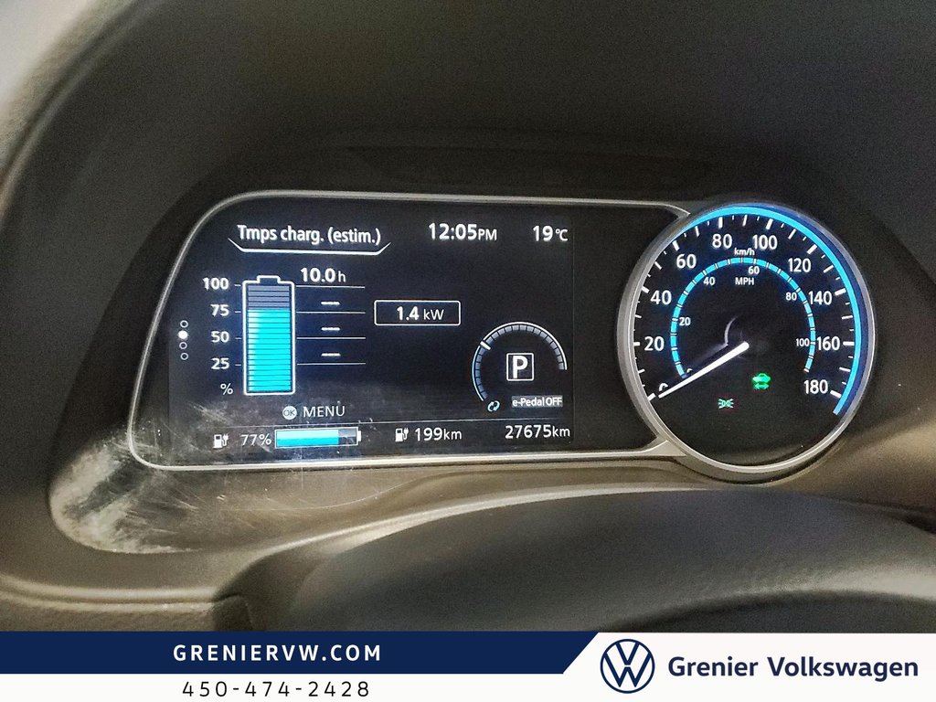 Nissan LEAF SV, Carplay, Caméra, Banc chauffants 2024 à Terrebonne, Québec - 12 - w1024h768px