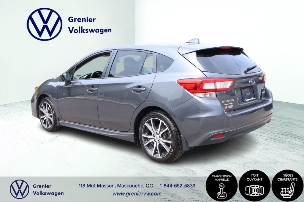 Subaru Impreza Sport, Toit, Awd, Bas kilo, 1 Proprio 2019 à Terrebonne, Québec - 7 - w1024h768px