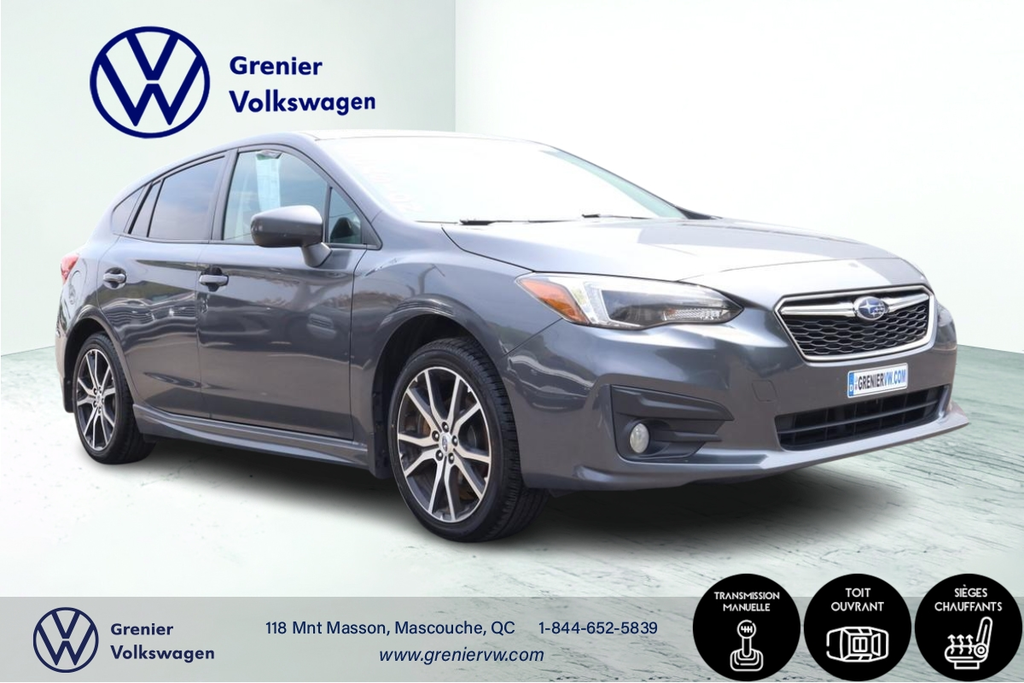 Subaru Impreza Sport, Toit, Awd, Bas kilo, 1 Proprio 2019 à Terrebonne, Québec - 3 - w1024h768px