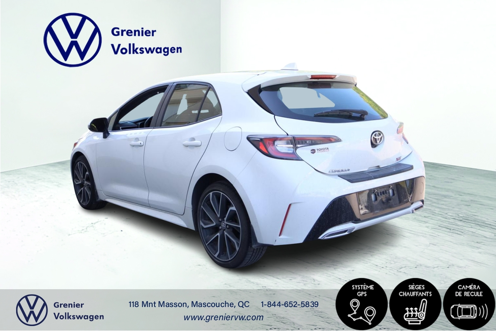 Toyota Corolla Hatchback XSE, Cuir, 1 Propriétaire, Jamais accidenté 2019 à Mascouche, Québec - 7 - w1024h768px