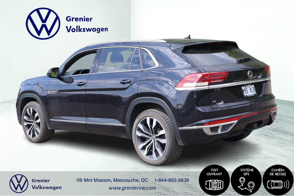 Volkswagen Atlas Cross Sport Execline, R-Line, V6, Toit, Cuir 2020 à Mascouche, Québec - 7 - w1024h768px
