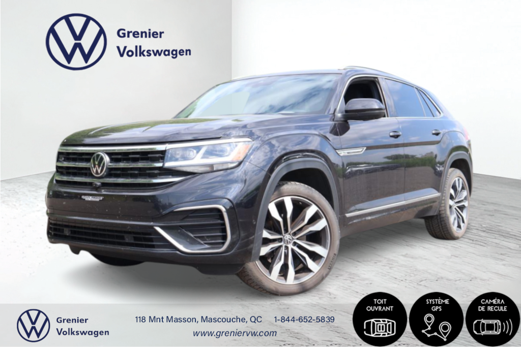 Volkswagen Atlas Cross Sport Execline, R-Line, V6, Toit, Cuir 2020 à Mascouche, Québec - 1 - w1024h768px