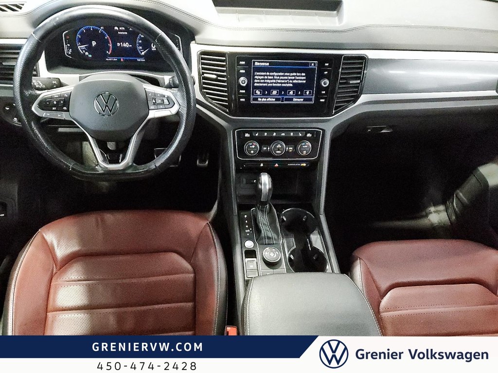Volkswagen *ATLAS CROSS SPORT EXECLINE,V6,AWD,CUIR ROUGE 2021 à Terrebonne, Québec - 12 - w1024h768px
