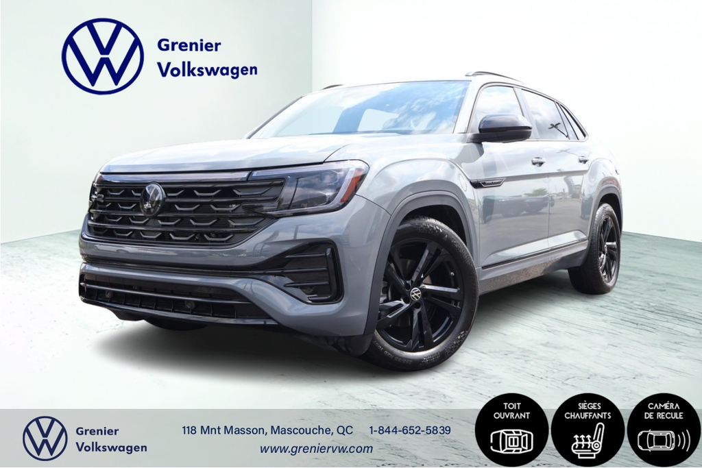 Volkswagen Atlas Cross Sport Comfortline R-Line Black Edition 2025 à Mascouche, Québec - 1 - w1024h768px