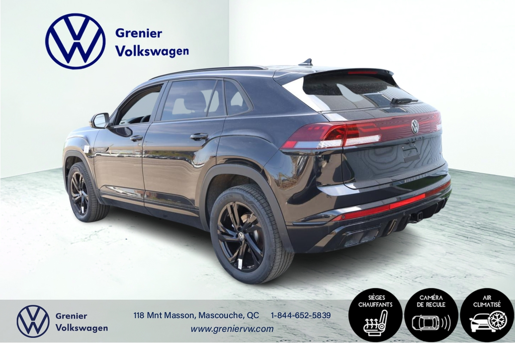 Volkswagen Atlas Cross Sport Comfortline R-Line Black Edition 2025 à Mascouche, Québec - 4 - w1024h768px