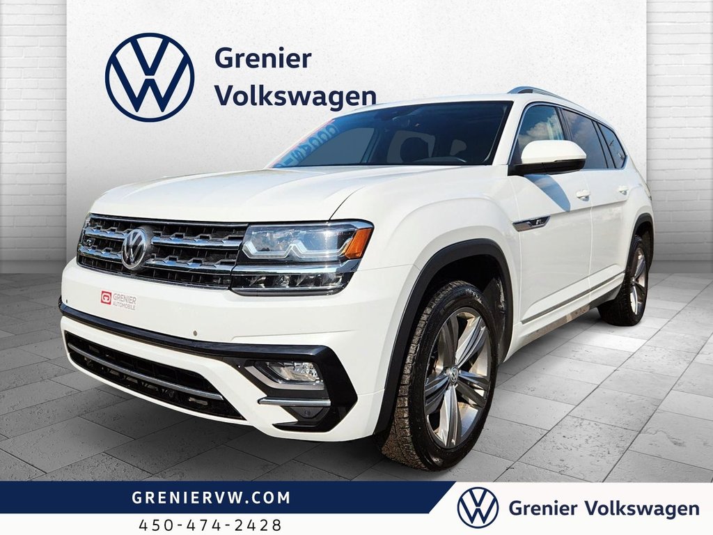 Volkswagen Atlas Execline, R-Line, Cuir, Toit Panoramique 2018 à Mascouche, Québec - 1 - w1024h768px