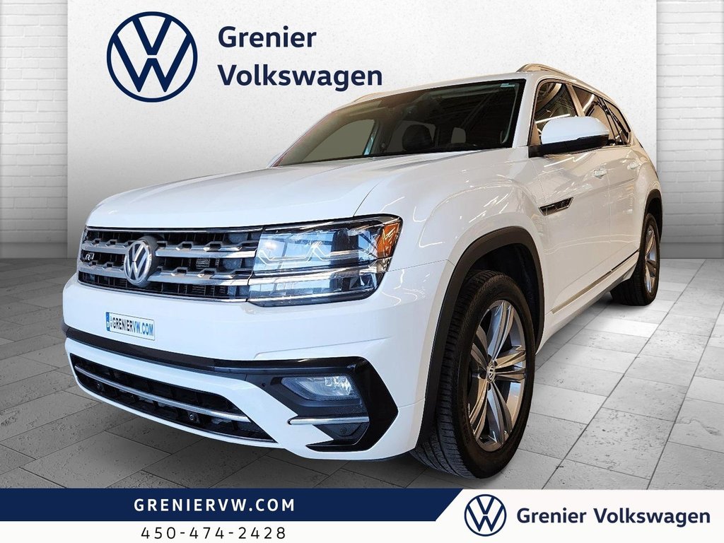 Volkswagen Atlas Highline R-line, Toit pano, 6 Passagers 2018 à Mascouche, Québec - 1 - w1024h768px