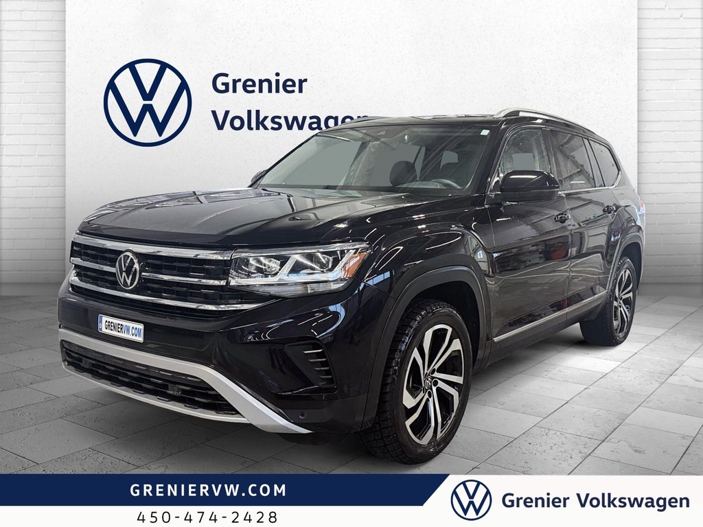2022 Volkswagen Atlas Highline, V6, Cuir, Toit Pano, Demarreur, Carplay in Terrebonne, Quebec - 1 - w1024h768px