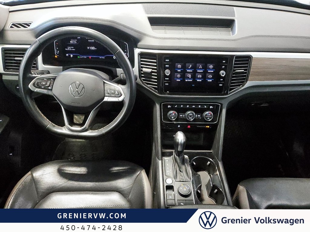 Volkswagen Atlas Highline, Cuir, Toit, Carplay, V6 2022 à Terrebonne, Québec - 12 - w1024h768px