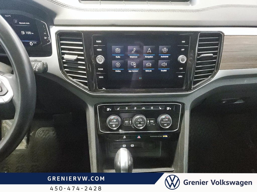 Volkswagen Atlas Highline, Cuir, Toit, Carplay, V6 2022 à Terrebonne, Québec - 10 - w1024h768px