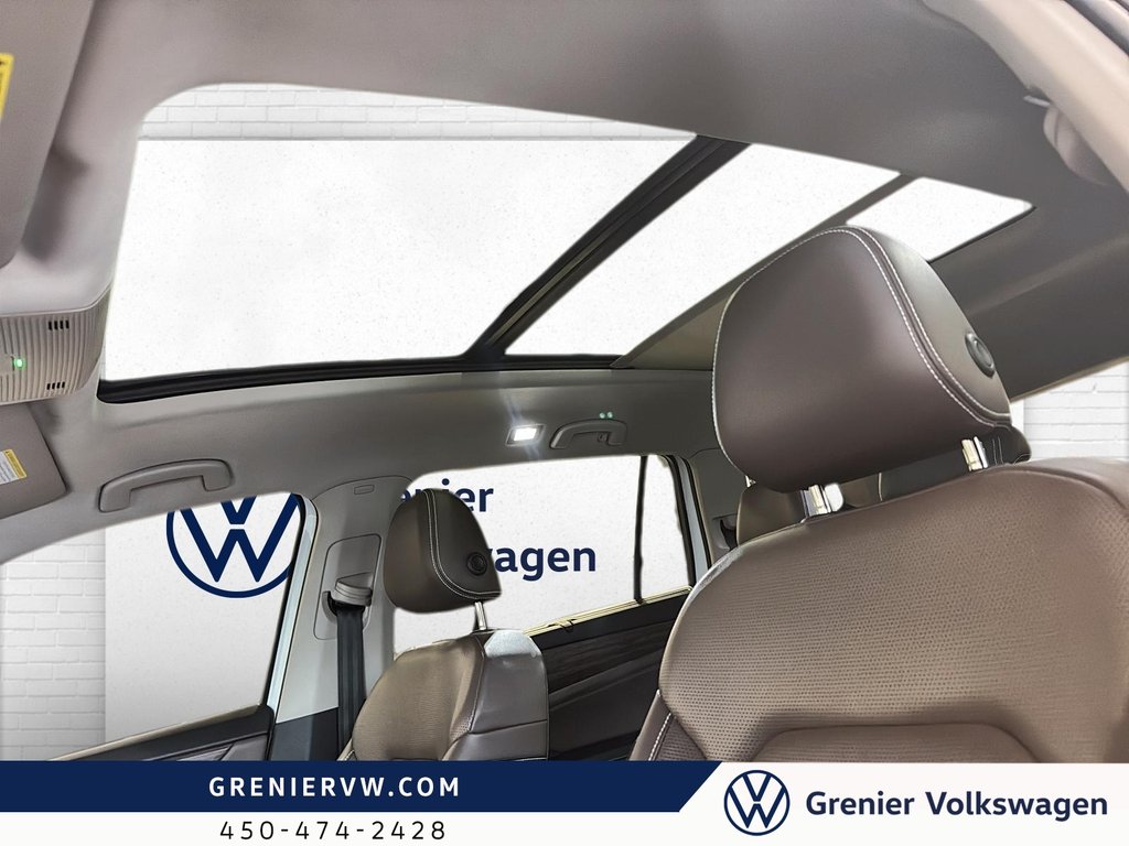 Volkswagen Atlas Highline, 7 Pass, Toit, Cuir, Jantes noir 2024 à Mascouche, Québec - 16 - w1024h768px