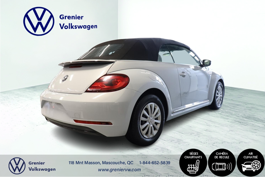 Volkswagen Beetle Convertible Trendline, Caméra, Bluetooth, Banc chauffants 2017 à Mascouche, Québec - 6 - w1024h768px