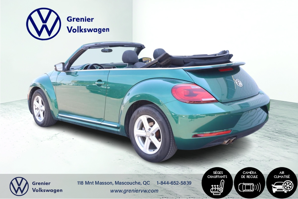 2018 Volkswagen Beetle Convertible, Trendline, Caméra, Bas kilo in Terrebonne, Quebec - 7 - w1024h768px