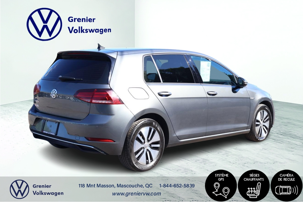 Volkswagen E-GOLF CONFORTLINE Comfortline, Cuir, Carplay, Banc chauffants 2017 à Mascouche, Québec - 5 - w1024h768px